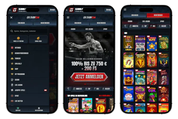 glorion casino app